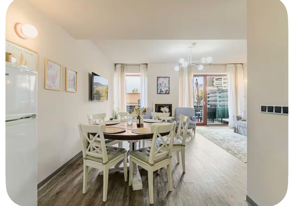 Apartament Lux 110 mp Woodland (2 băi, terasă + balcon) | Silver Mountain | Renovat 2025 | Airbnb 5.0