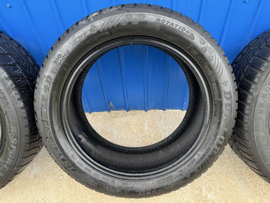 4 anvelope 225 50 17 Iarna Dunlop SP Wintter Sport 4D extreme