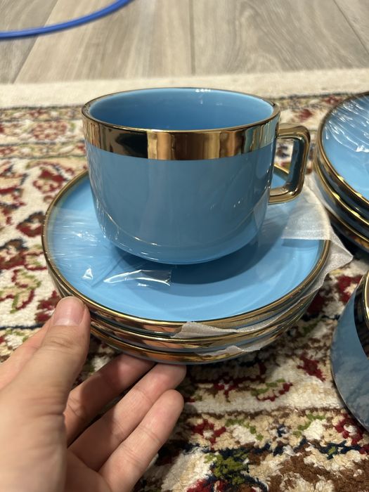 Чайная пара новая керамика