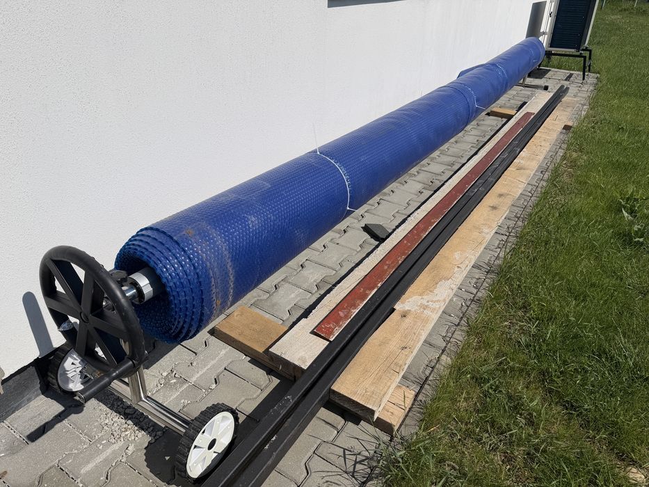 Prelată solară pentru Piscina cu derulator 10x5m