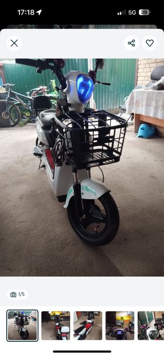 Продам электроскутер бу