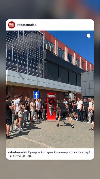 Силомер Рокки Боксер