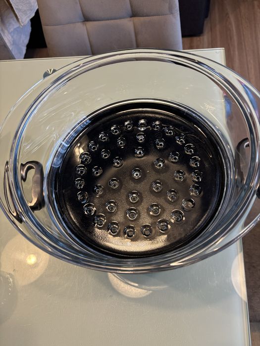 oala aluminiu, sita gatit cu abur din sticla