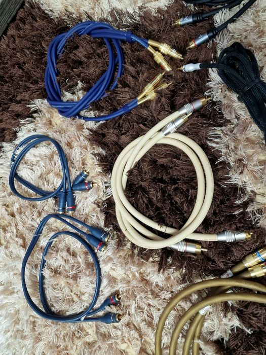 Cabluri audio rca to rca si jack to rca Van Den Hul, Monitor Cable, MIT Terminator...
