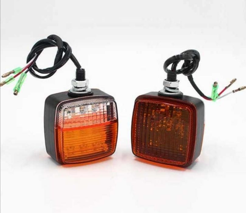 LED габарит с мигач за трактор, мотокар 12-60V
