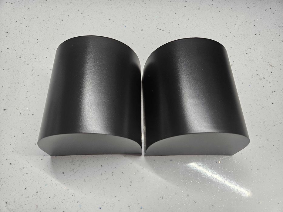 Set 2 aplice exterior, IP65, max 7W, soclu GU10, A+, Negru