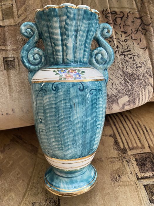 Vaza decorativa din portelan de Bruxelles