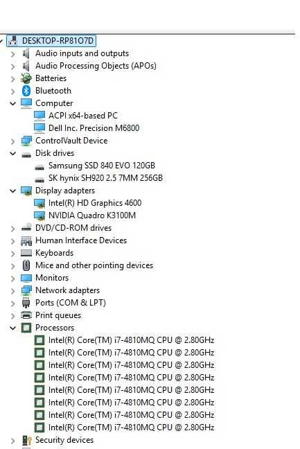 Dell Precision M6800