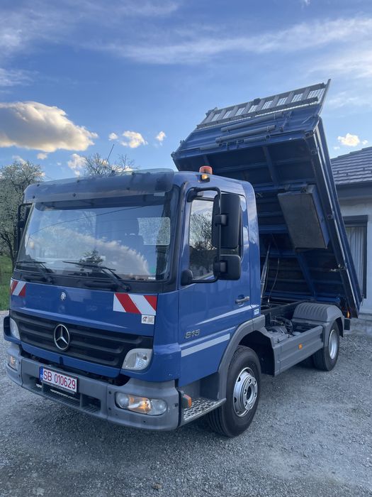 Mercedes Atego 7.5 t,  815, basculabil  (man iveco)