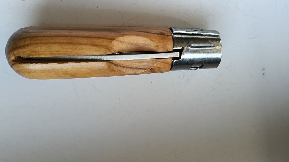 Set Briceag Francez Made in France (Olivier Inox)+Teaca Piele Naturala.Nou!