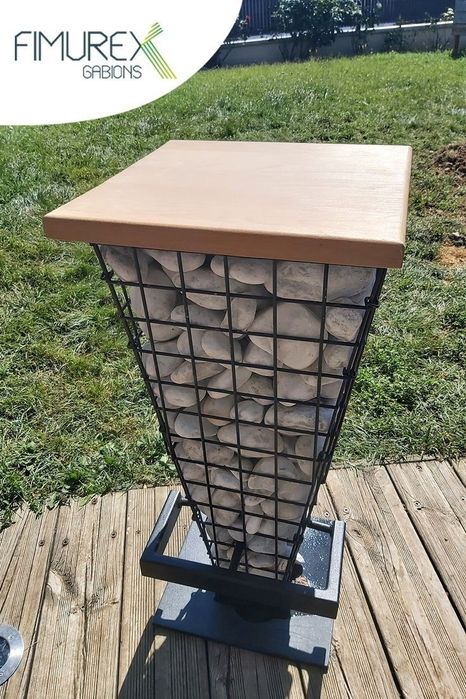 Для кошпа и ваза белий камен