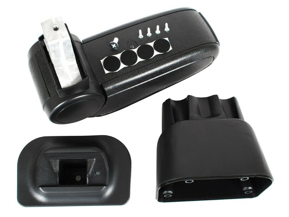 Нов Подлакътник Бачре Черен Кожен за VW Touran Caddy 2003-2018