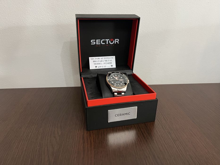 Amanet Royal CB : Ceas automatic Sector la cutie