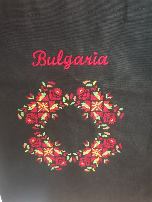 НАРОДЕН комплект пола блуза елек размер XL + подарък чанта с народни