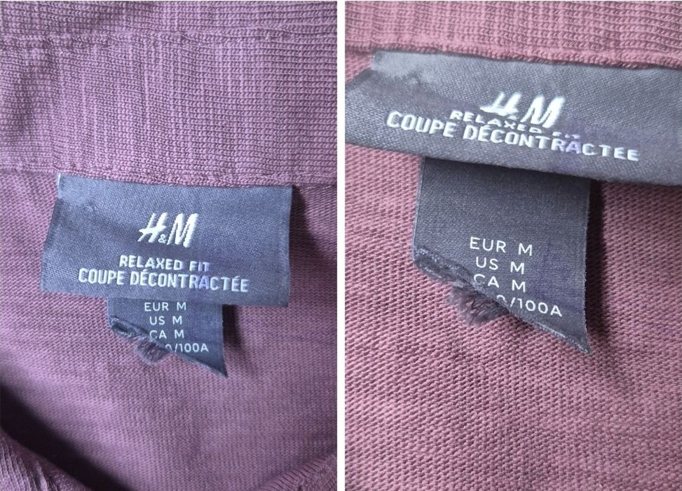 Tricou Polo gros de toamnă H&M, Bărbați, Relaxed Fit - Mărimea M