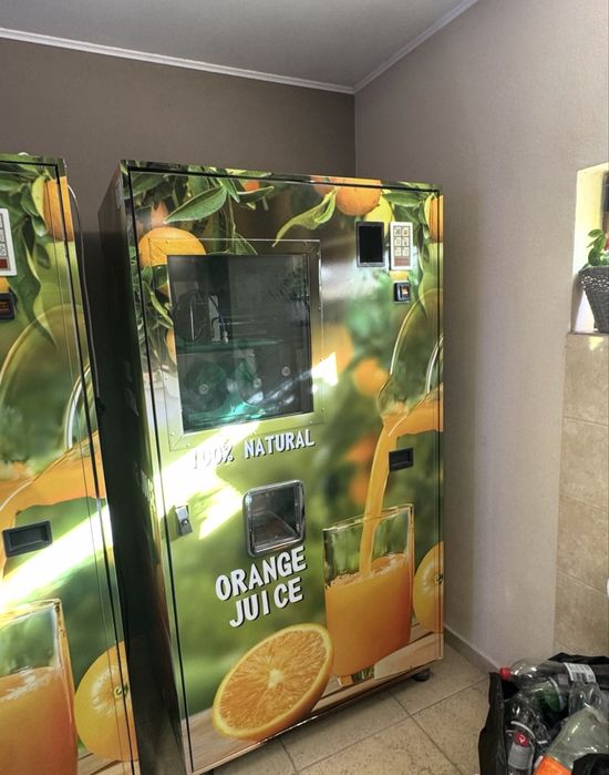 Vending machine , aparat suc de portocale