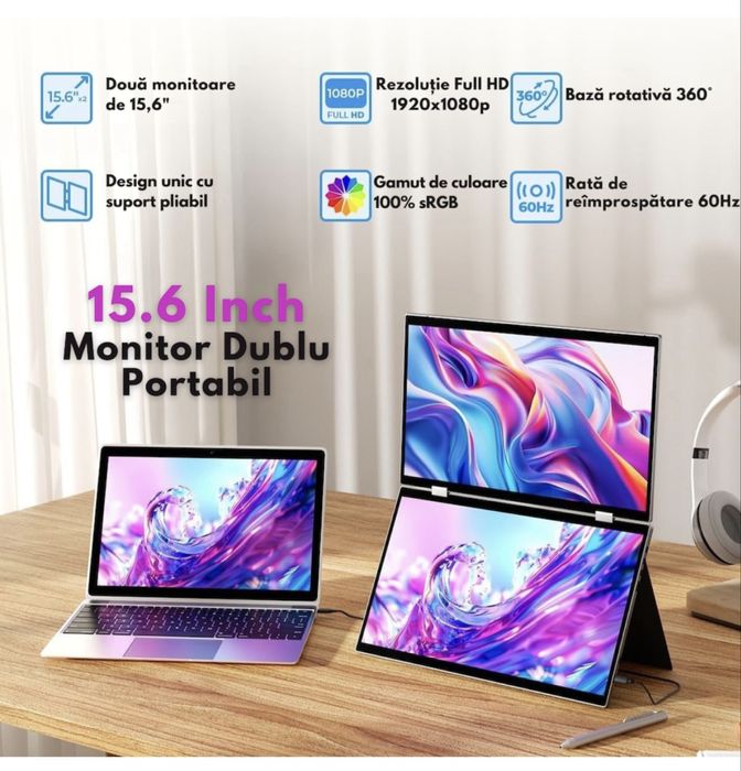 Двоен сензорен монитор