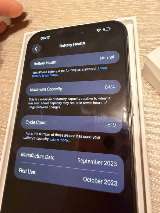 Vand Iphone 15 Pro Max Natural Titanium 256 GB