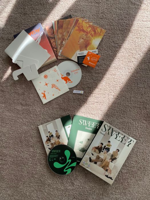 Aespa, Lesserafim, Txt, Stayc, Idle, Itzy, Everglow kpop албуми