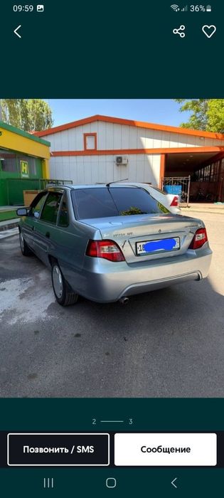 Продаётся автомобиль нексия 1.6 донс метан бензин год 2014 краска род
