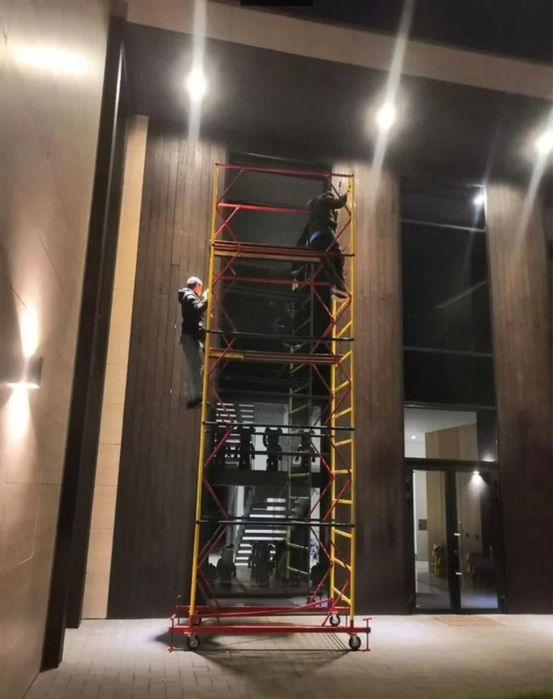 Леса аренда на колесах/