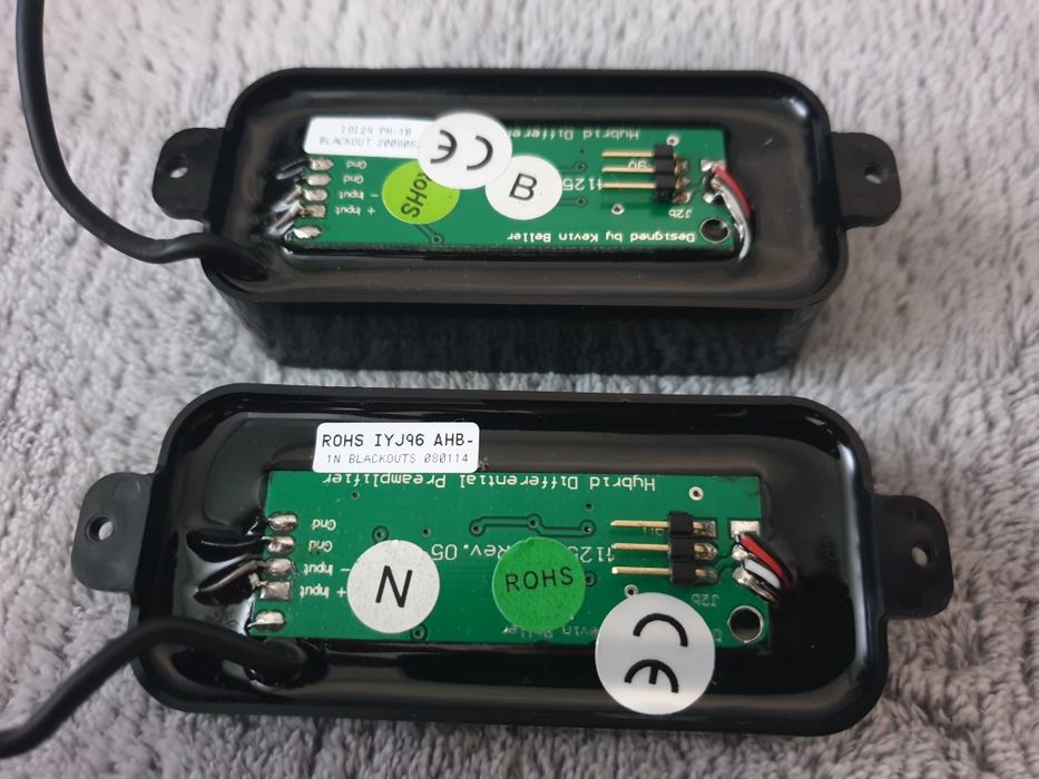 Комплект адаптери Seymour Duncan Blackouts AHB-1S Phase 1 , 7-String