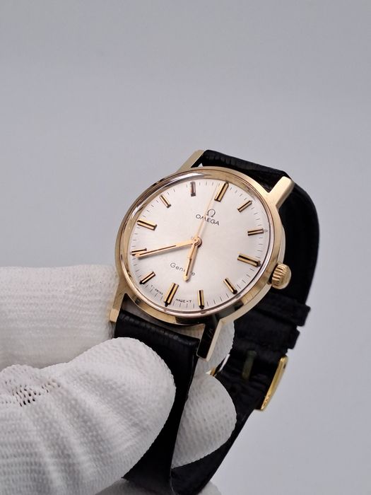 OMEGA. GENEVE  aur masiv 14 kt