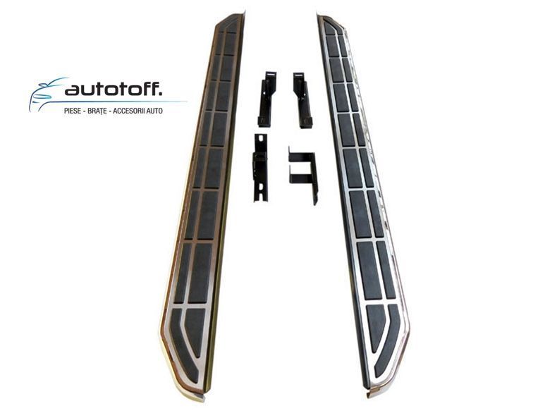Praguri laterale Jeep Grand Cherokee (10-17) trepte aluminiu