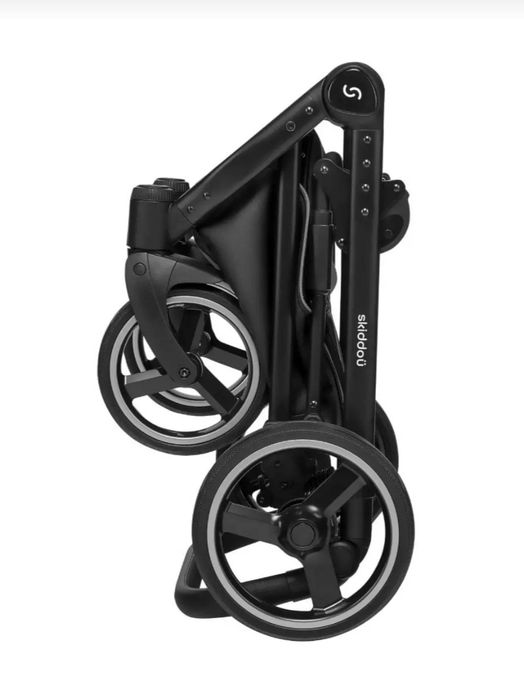 Carucior 2 in 1 Skiddou Oslo+, Onyx, negru