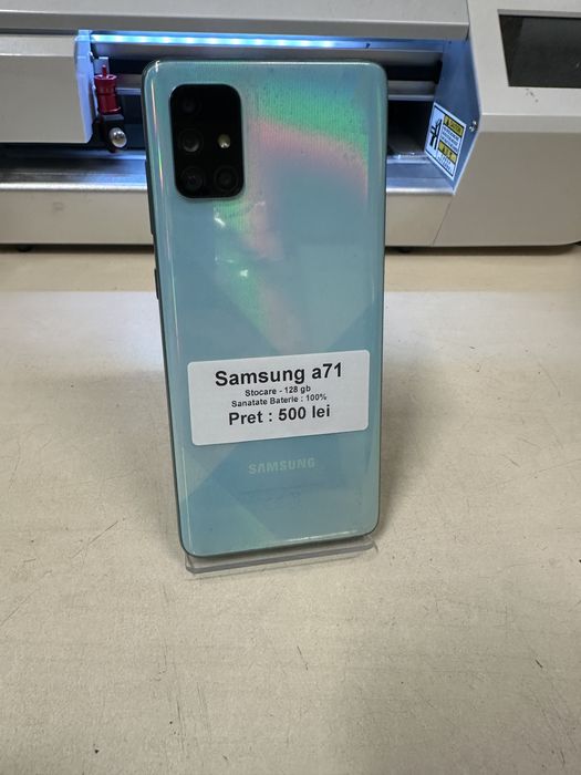 Samsung a71 / 128 gb / garantie / folie sticla cadou