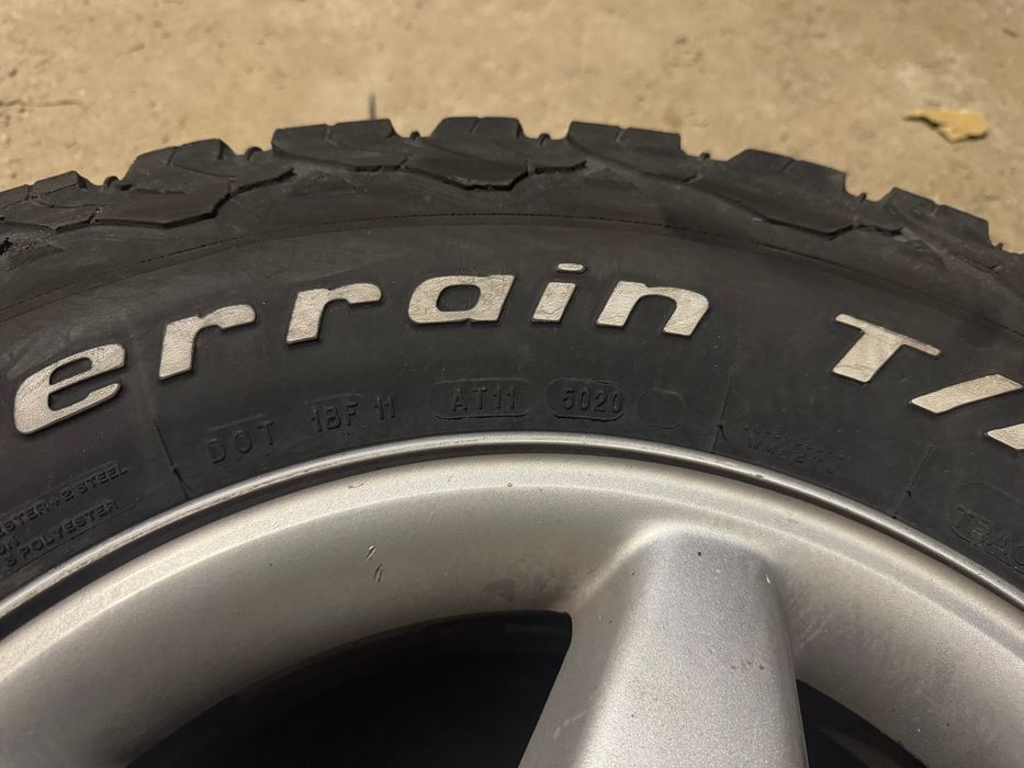Bf goodrich all terrain 245 75 16 - DOT20 / 5x112 16