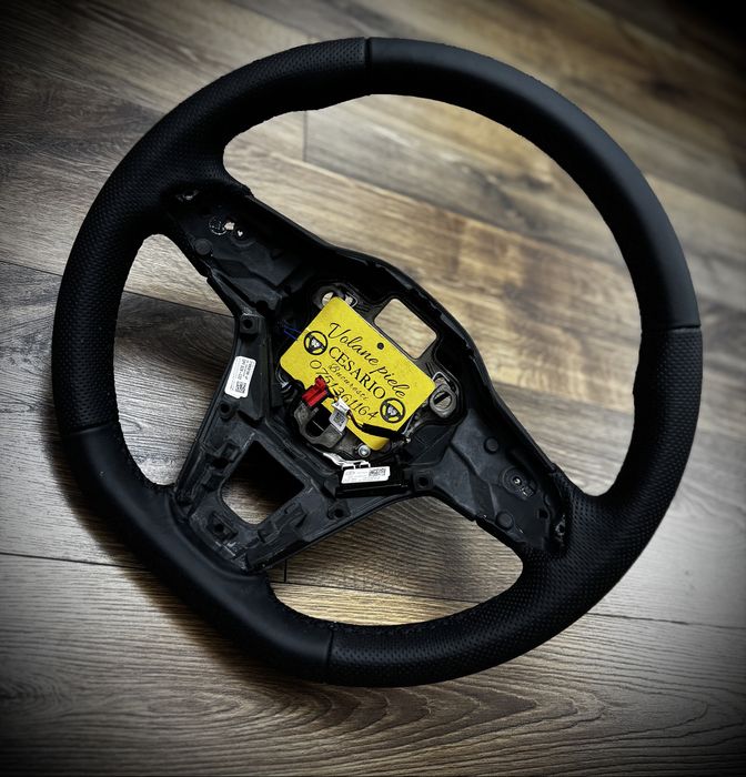 Volan piele naturală nappa Golf 8,Passat B8, Tiguan, T Cross,Roc,ID3-4