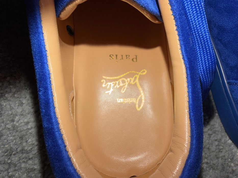 Louboutin albastrii