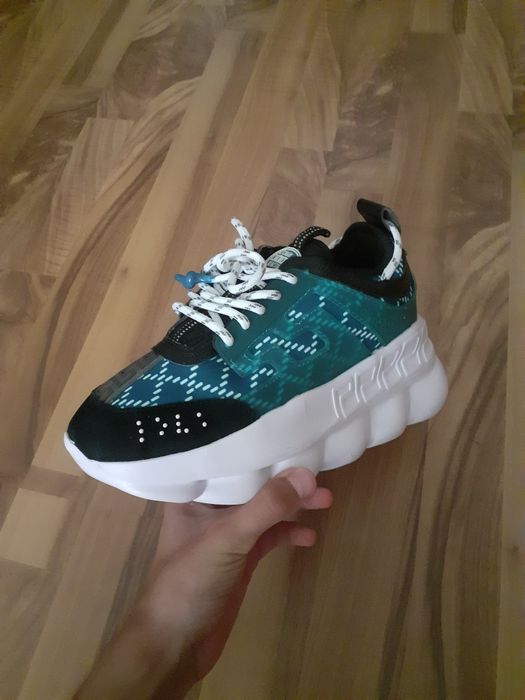 Versace chain reaction blue