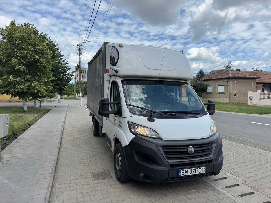 Fiat Ducato 2.3 Diesel, 180 CP / 180 LE, Euro 6, prelată, 3.5T -10 eupalet