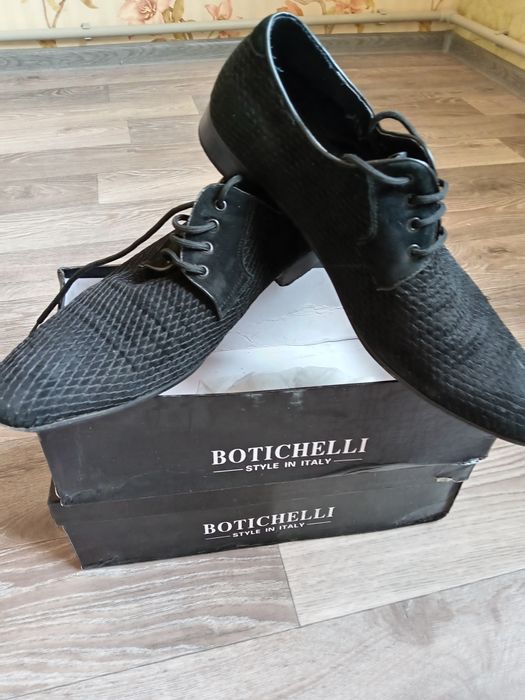 Туфли мужские черные