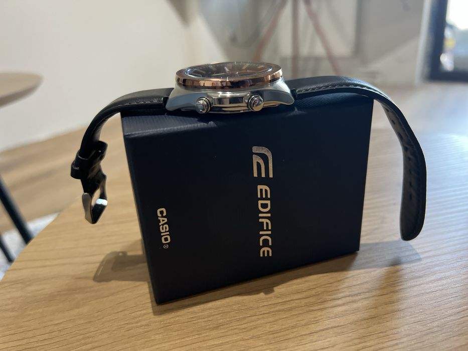 Casio edifice cronograf si data