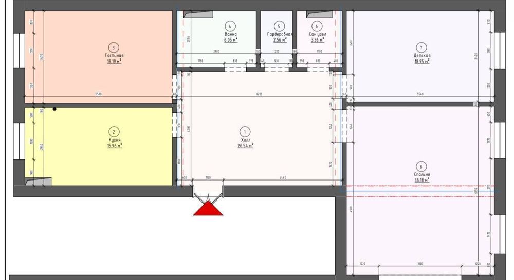Продается 4х ком квартира, ЖК Сайрам Авеню, ор-р: м. М.Горького, 186м²