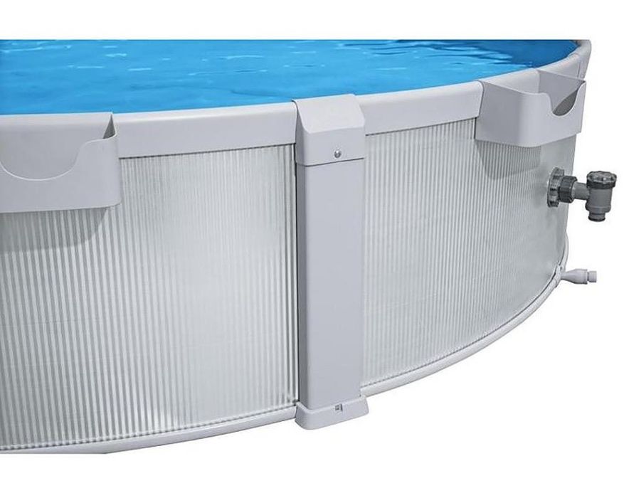 НОВ Луксозен метален басейн BESTWAY  3.05м-61 см. Гаранция 2 години