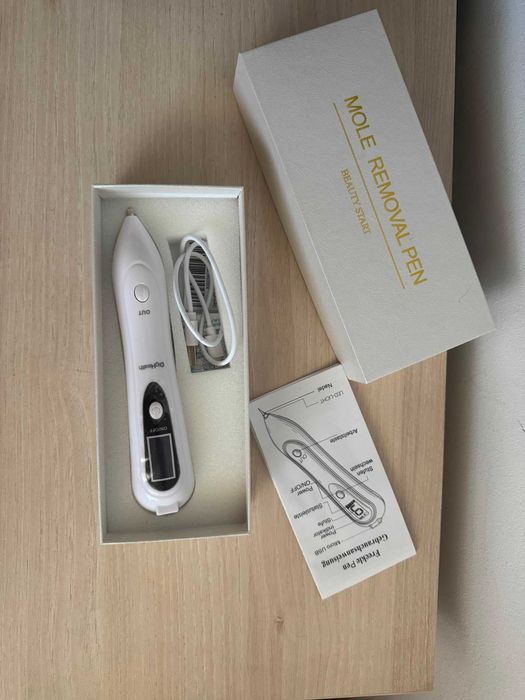 Aparat Plasma Pen Beauty Start — LCD, 9 Trepte, Reîncărcabil, Kit Complet