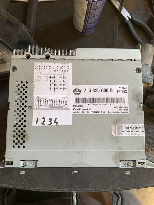 Navigatie Touareg 7L6035680B