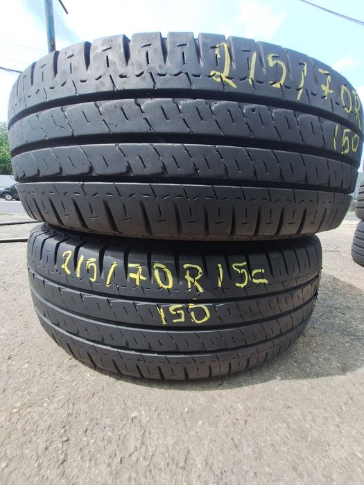 2 anvelope vara 215/70r15C Michelin Montaj Gratuit