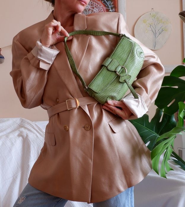 Блейзър /сако ASOS  в златисто екрю