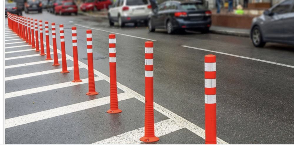 Дорожный столбик. Фишка гелевый