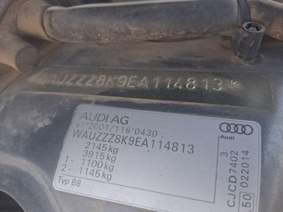 Vand far audi a4b8 .5 2014