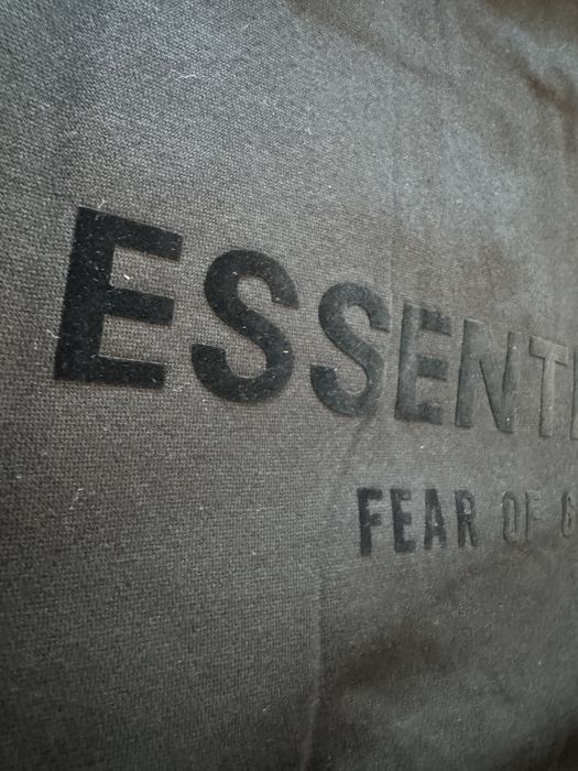 Fear of God "Essentials" Black Hoodie