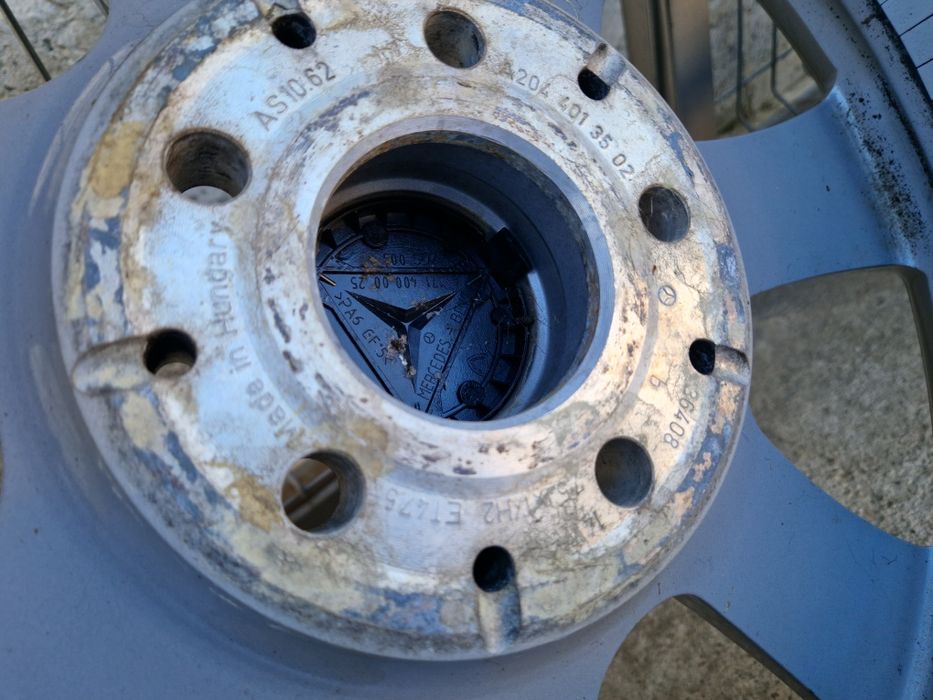 Джанти Mercedes , 17 цола , 5х112 , 7.5j , et47.5 , 225/45/17 Vw  Audi