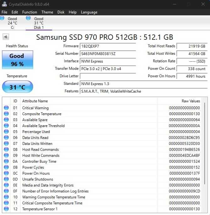 SSD NVME M.2 Различен модел 256-2TB