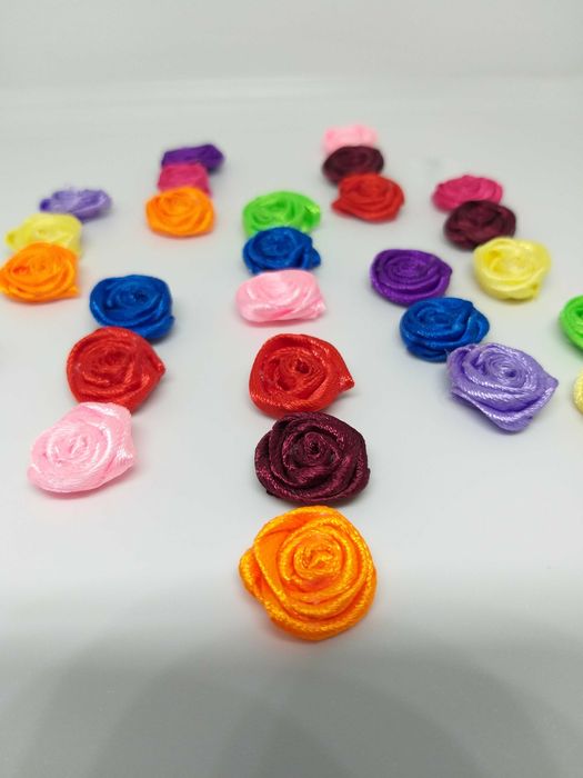 Trandafri satin handmade