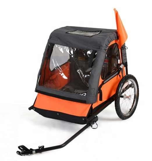 Велоколяска или Велоприцеп детский для велосипеда.